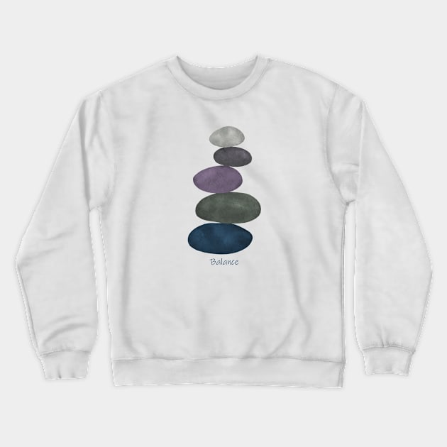 Balancing stones Crewneck Sweatshirt by Ieva Li ART